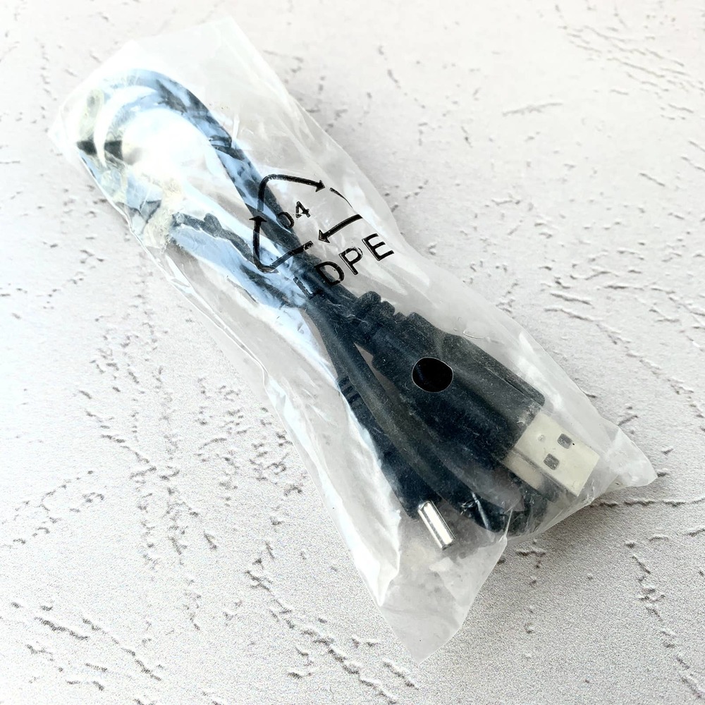 USB-A to Mini-USB Male Cable - Black